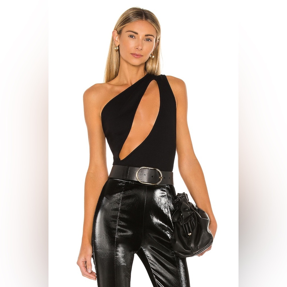 OW Intimates - Nadine Bodysuit in Black Caviar